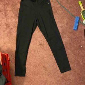 Black size large pink leggings